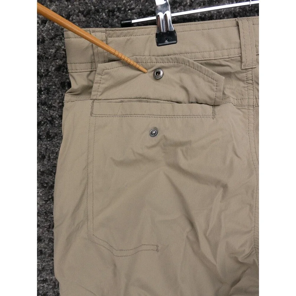 Prana Pants Mens 32x32 Actual 32x31 Beige Zion Cargo Belted Stretch Gorpcore - Picture 15 of 16
